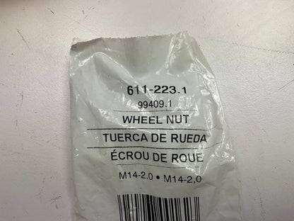 (6) Dorman 611-223 -  Wheel Lug Nut M14-2.0 - 21mm Hex 30.56mm Length