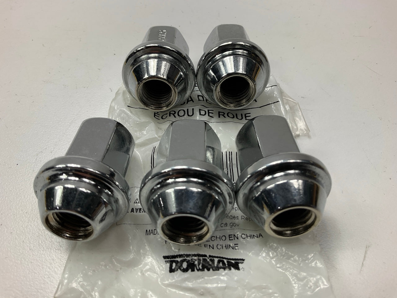 (5) Dorman 611-263 Wheel Lug Nuts