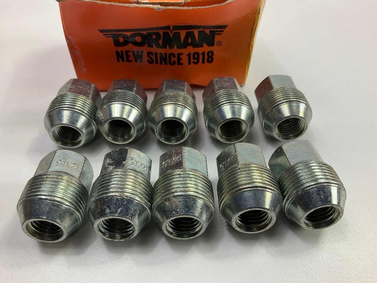 (10) Dorman 611-309 Wheel Lug Nuts - 2005-2019 Chevy Aveo, 2007-2010 Pontiac G3