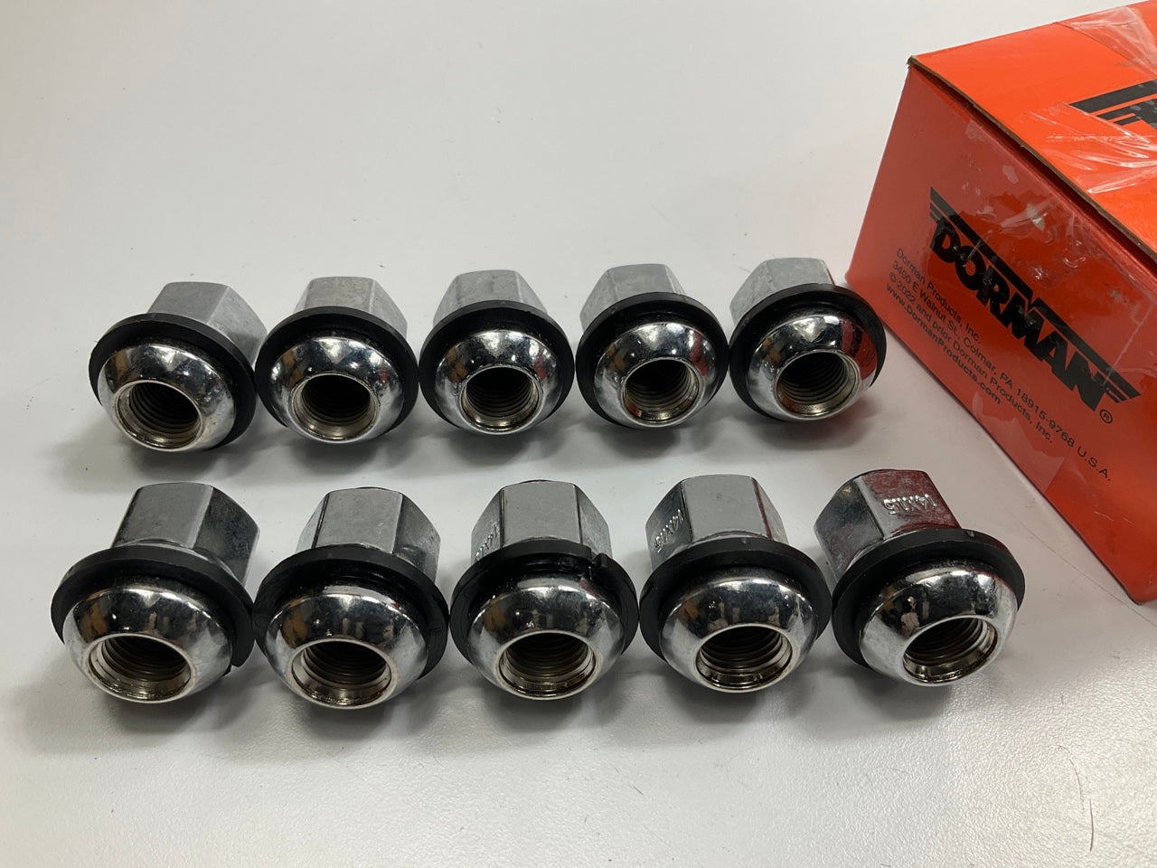 (10) Dorman 611-314 Wheel Lug Nuts