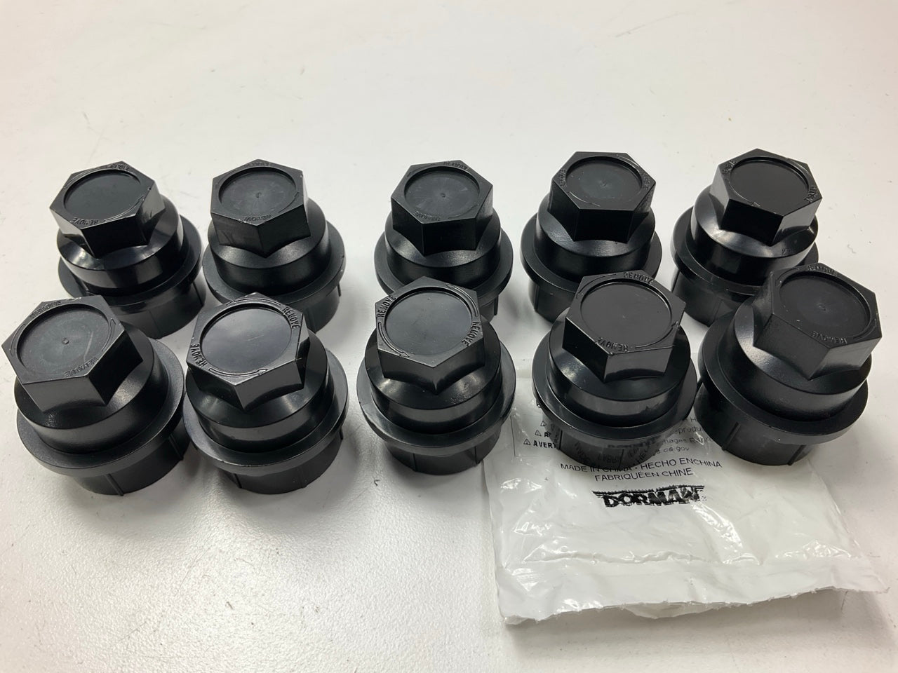 (10) Dorman 611-607 Wheel Lug Nut Covers