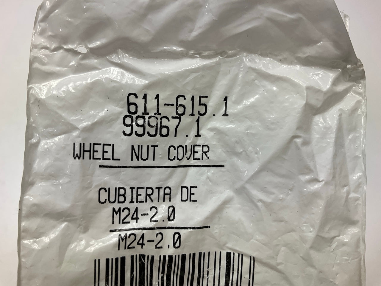 (5) Dorman 611-615 Wheel Lug Nut Cover