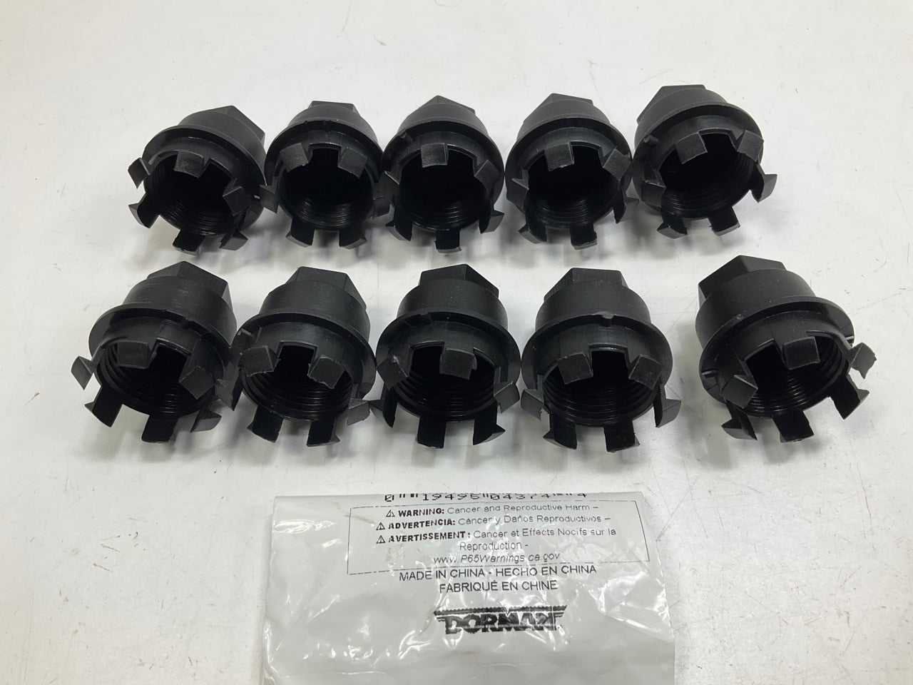 (10) Dorman 611-617 Wheel Lug Nut Cover