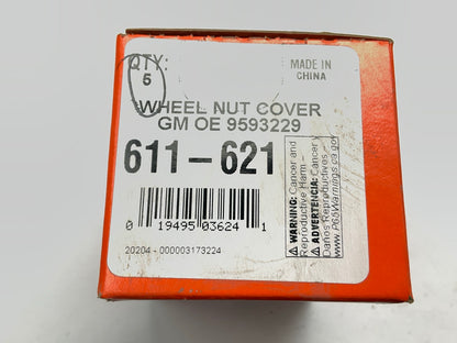 (5) Dorman 611-621 Wheel Lug Nut Cover