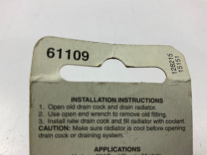 Dorman 61109 Radiator Drain Petcock