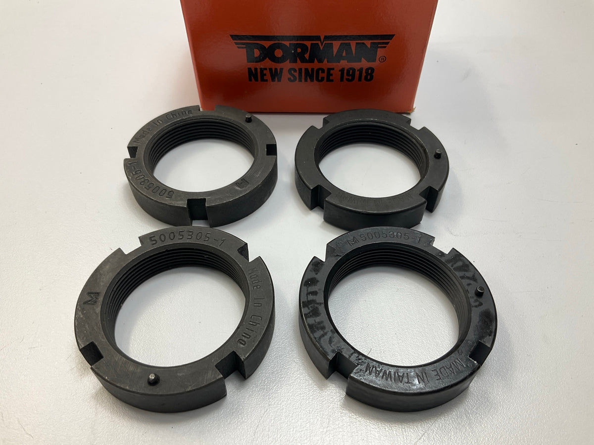 (4) Dorman 615-143 Front Inner Spindle Lock Nut Kit