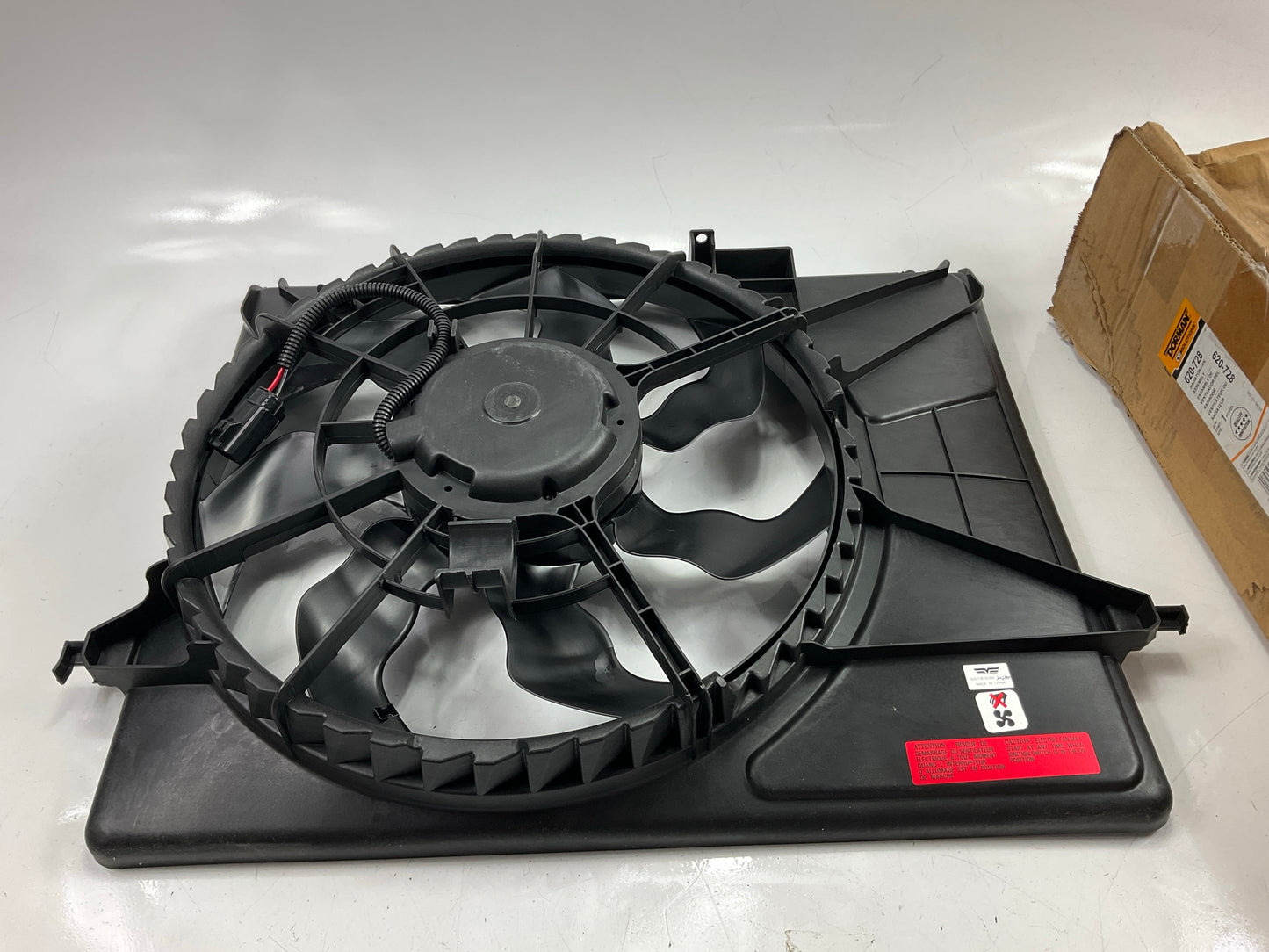 Dorman 620-728 Radiator Condenser Cooling Fan For 2006-08 Hyundai Sonata 3.3L V6