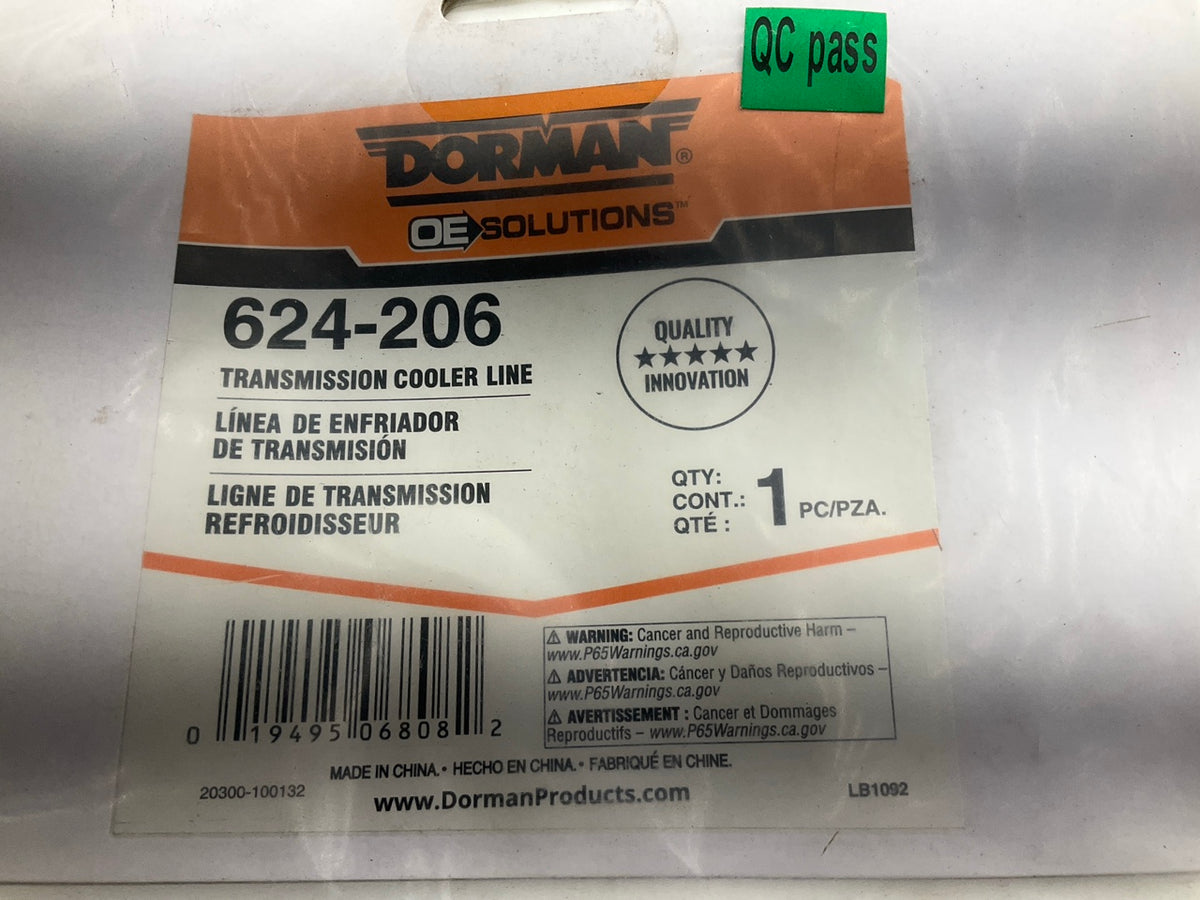 Dorman 624-206 Automatic Transmission Oil Cooler Hose Assembly