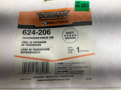Dorman 624-206 Automatic Transmission Oil Cooler Hose Assembly