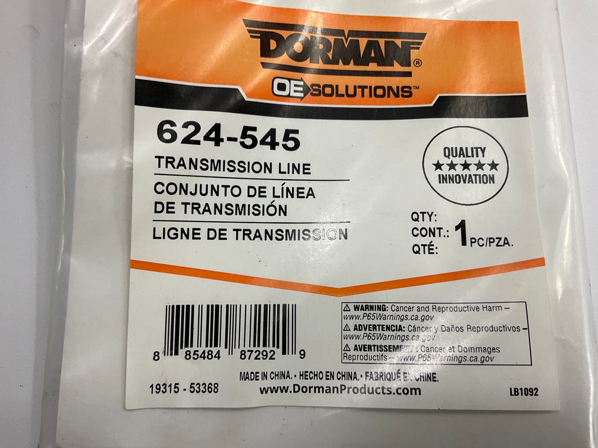 Dorman 624-545 Automatic Transmission Oil Cooler Hose Assembly