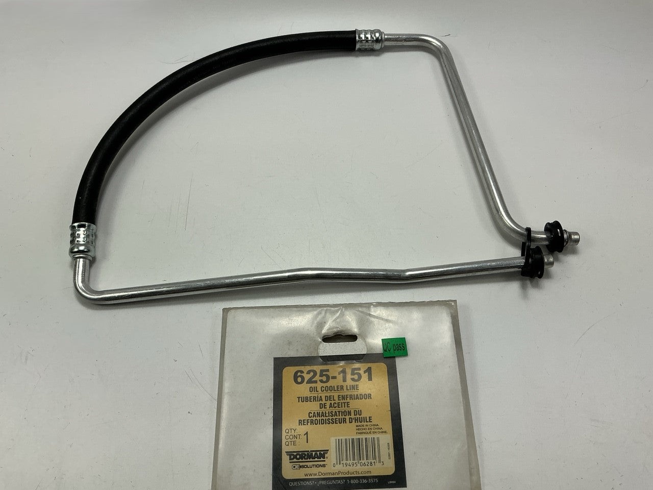 Dorman 625-151 Upper Hose Engine Oil Cooler Inlet Hose Tube
