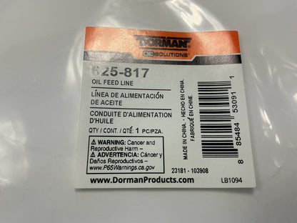 Dorman 625-817 Left Lower Turbocharger Oil Line