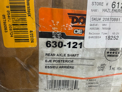AXLE ONLY Dorman 630-121 Rear Axle Parts