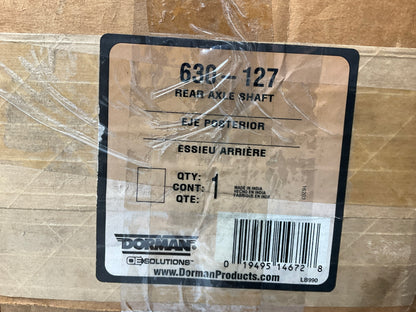 MISSING HARDWARE - Dorman 630-127 Rear Drive Axle Shaft