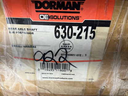 Dorman 630-215 Rear Right Drive Axle Shaft  W/O Hardware
