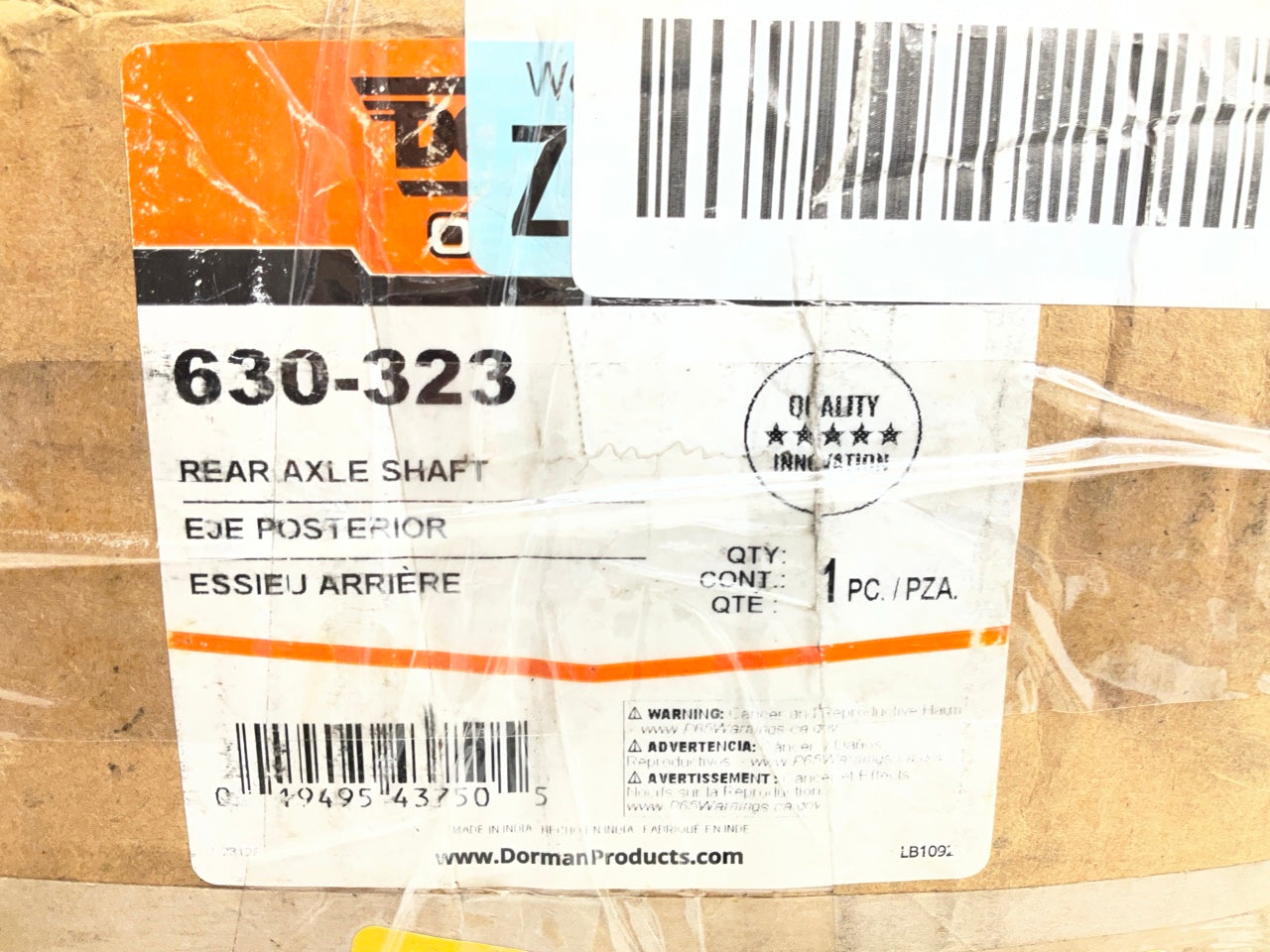 Dorman 630-323 Rear Left Drive Axle Shaft 04-08 F-150, Lobo 7L3Z4234C, AXK277