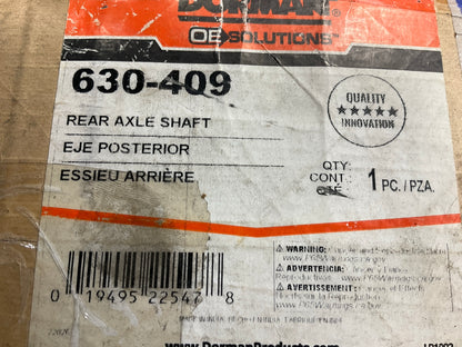 MISSING HARDWARE Dorman 630-409 Rear Drive Axle Shaft