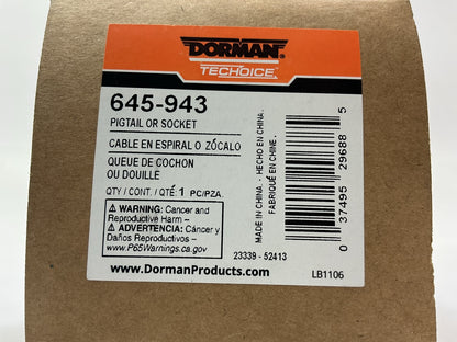 Dorman 645-943 Front Headlight Power Steering Control Module Connector