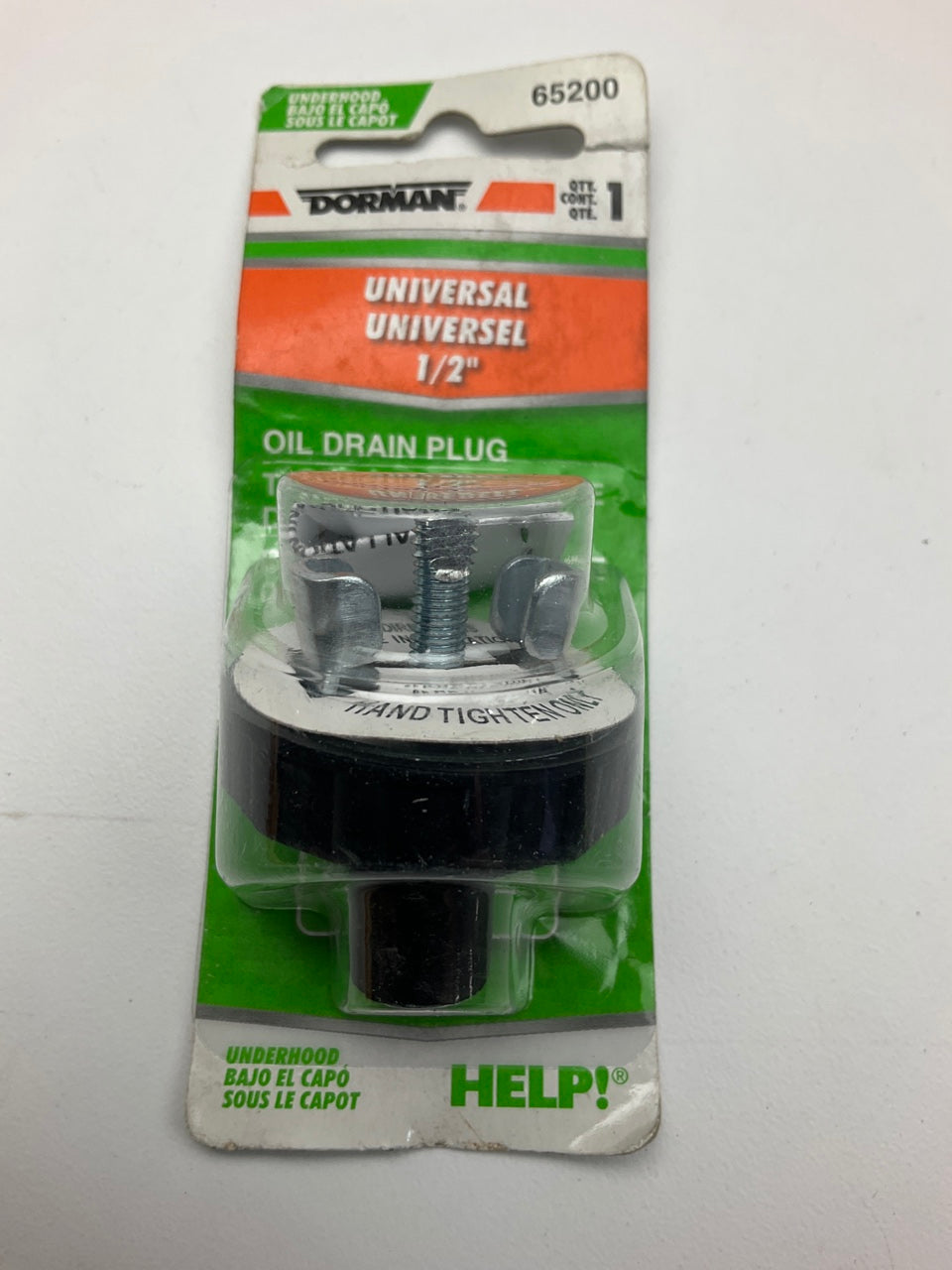 Dorman 65200 Universal Engine Oil Drain Plug - 1/2''