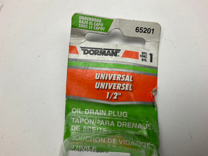 Dorman 65201 Universal Engine Oil Drain Plug - 1/2''