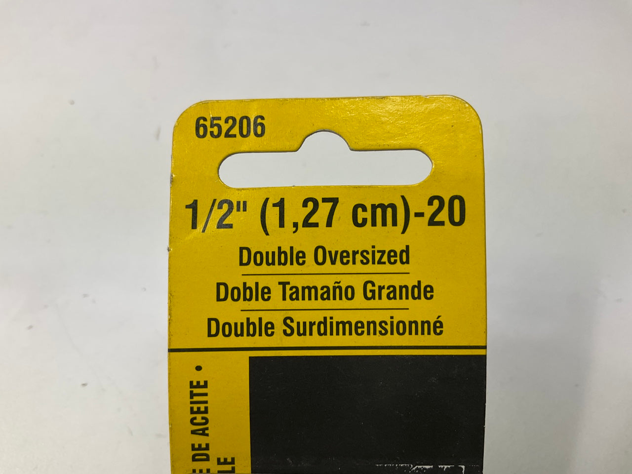 Dorman 65206 Oil Drain Plug Oversize 1/2-20 D.O., Head Size 3/4 In.