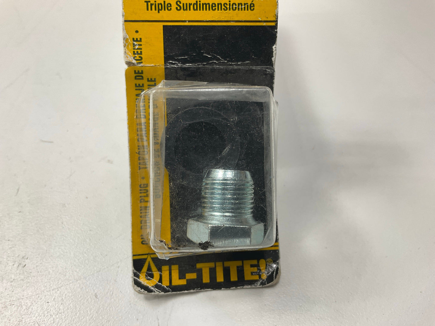 Dorman 65207 Oil Drain Plug Oversize 1/2-20 T.O Head Size 3/4 In.