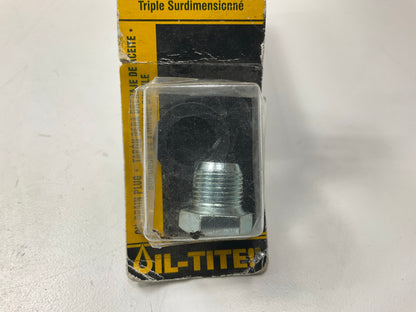 Dorman 65207 Oil Drain Plug Oversize 1/2-20 T.O Head Size 3/4 In.