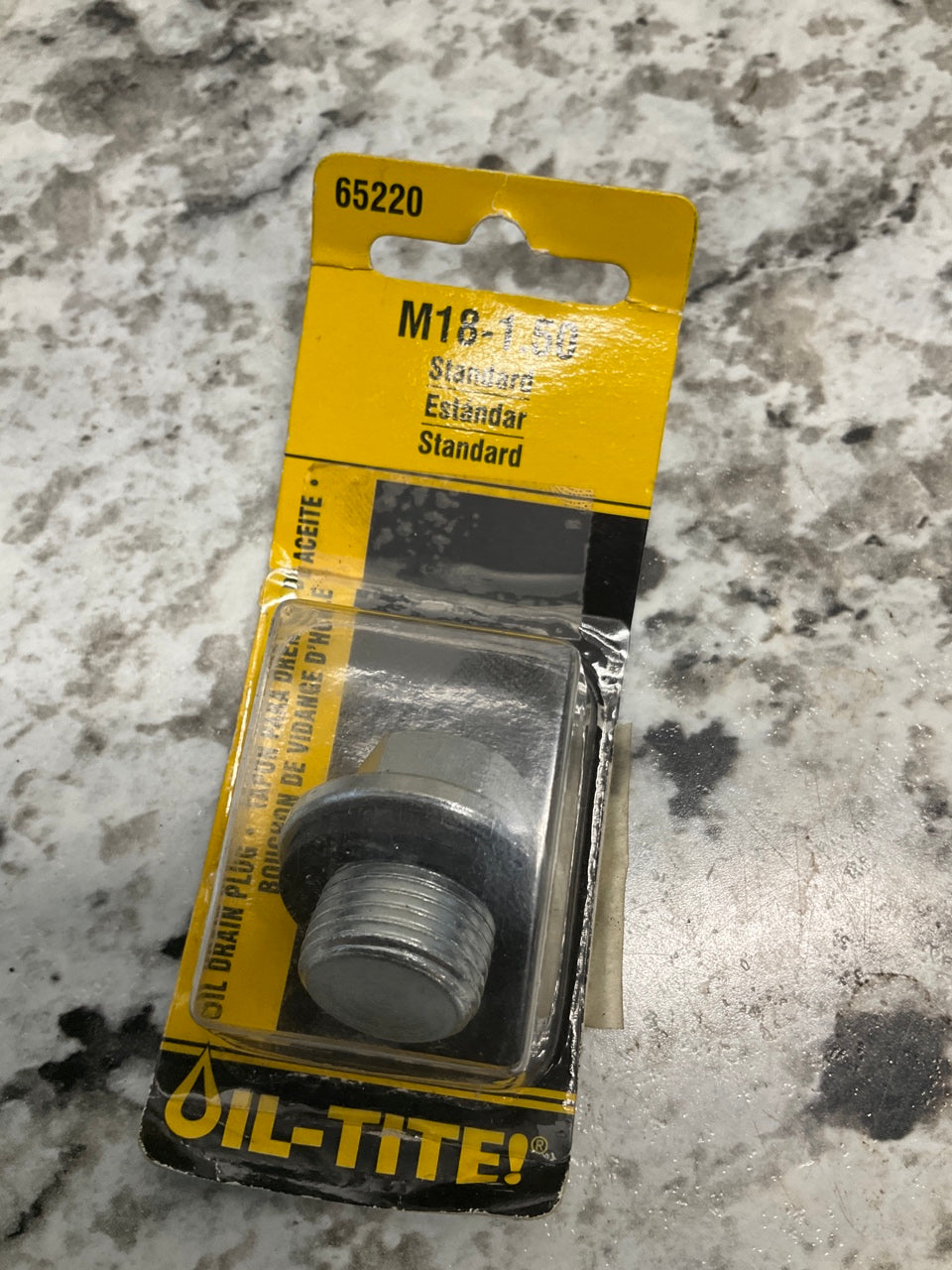 Dorman 65220 Engine Oil Drain Plug M18-1.50 Metric