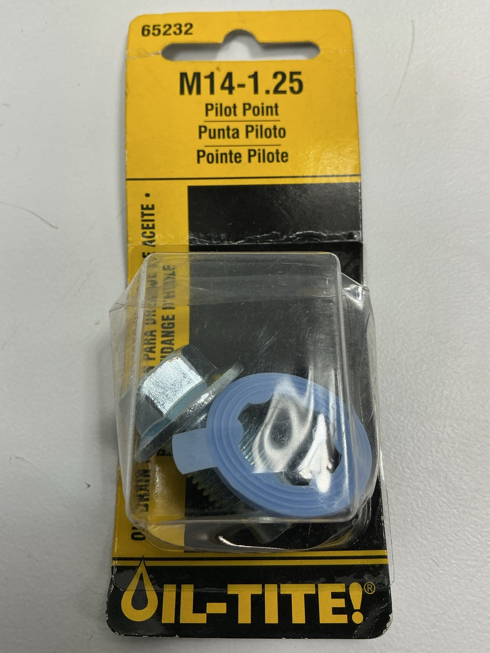 Dorman 65232 Engine Oil Drain Plug M14-1.25 Pilot Point