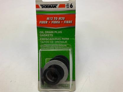 Dorman 65280 M12 To M20 Engine Oil Drain Plug Gasket - Pack Of 6