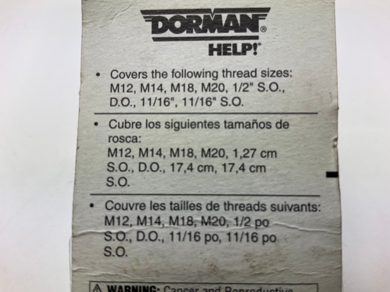 Dorman 65280 M12 To M20 Engine Oil Drain Plug Gasket - Pack Of 6