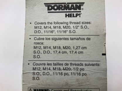 Dorman 65280 M12 To M20 Engine Oil Drain Plug Gasket - Pack Of 6