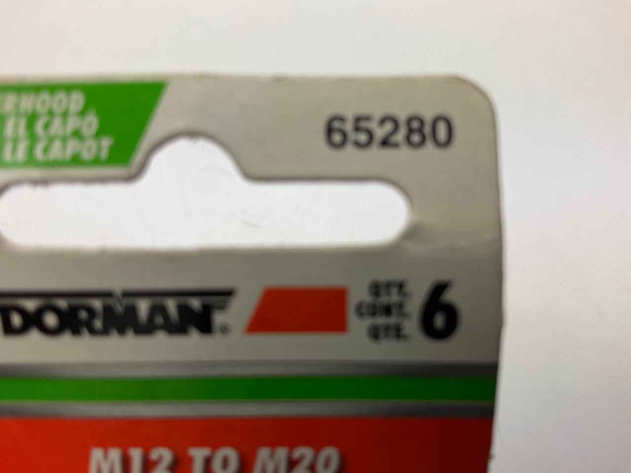 Dorman 65280 M12 To M20 Engine Oil Drain Plug Gasket - Pack Of 6