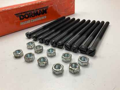 Dorman 660-014 Leaf Spring Center Bolts With Nuts - 7/16-20 X 6, 10 Pack