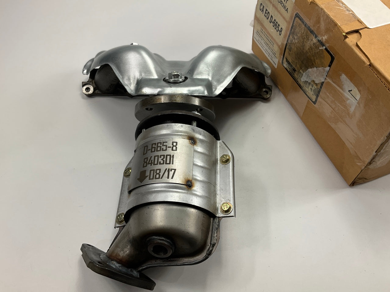 MISSING GASKET & HARDWARE - Dorman 673-439 CARB Compliant Catalytic Converter