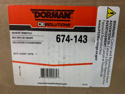 NO GASKET - Dorman 674-143 Catalytic Converter With Integrated Exhaust Manifold