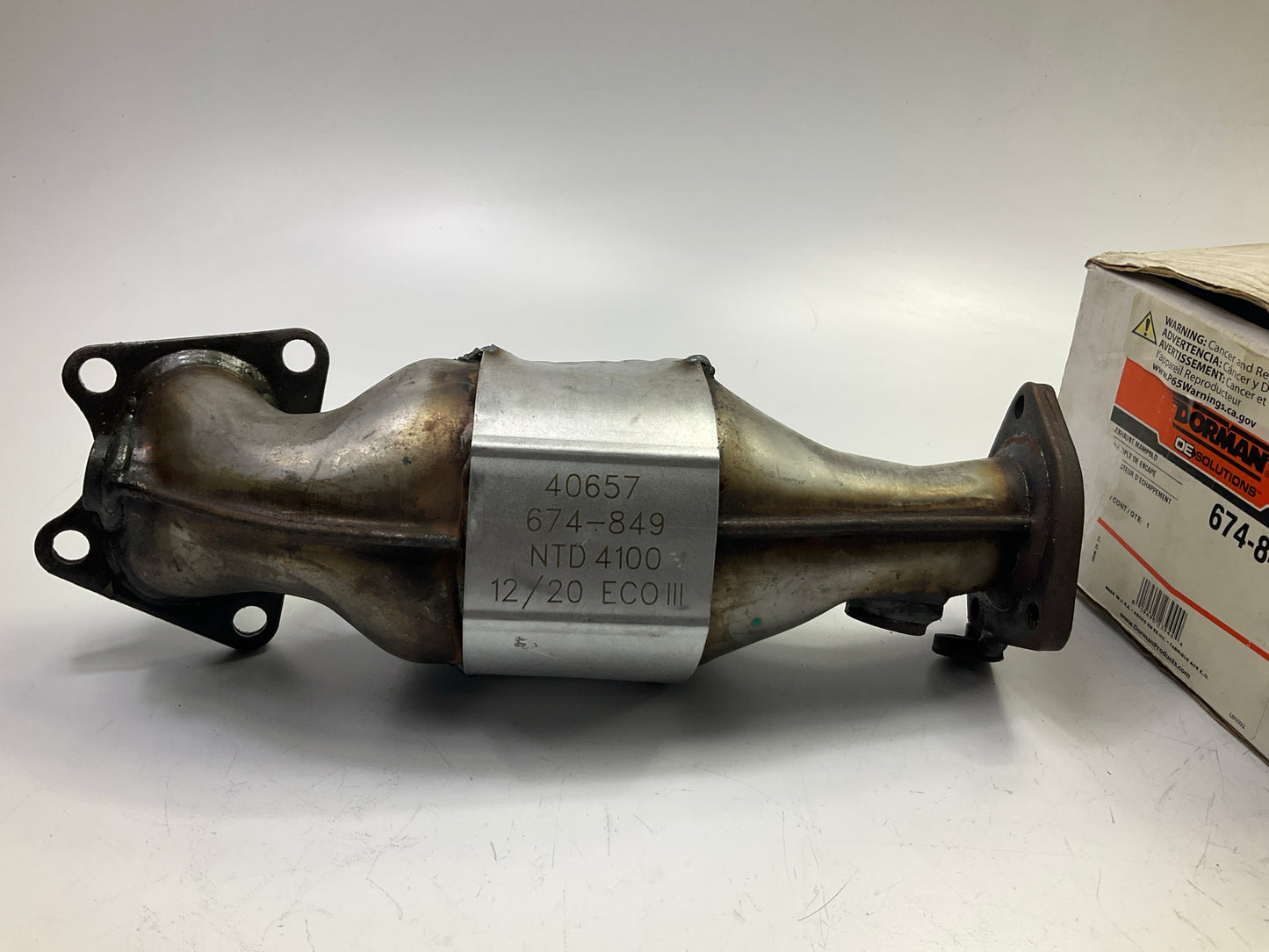 MISSING HADWARE Dorman 674-849 Rear Catalytic Converter & Exhaust Manifold