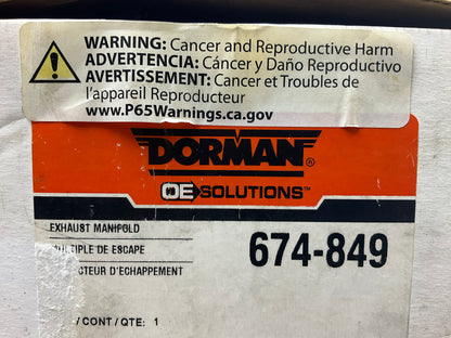 MISSING HADWARE Dorman 674-849 Rear Catalytic Converter & Exhaust Manifold