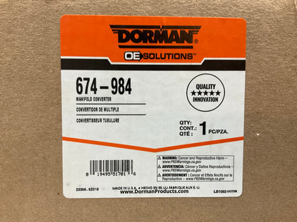 DENTED SEE PHOTOS Dorman 674-984 Catalytic Converter 2001-2003 Highlander