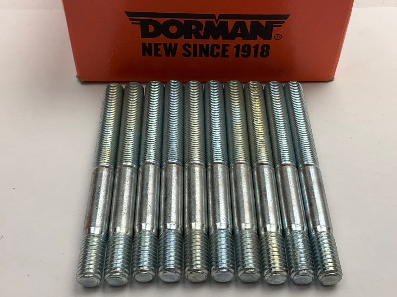 (10) Dorman 675-008 Double Ended Stud - 3/8''-16 X 5/8'' & 3/8''-24 X 1-15/16''