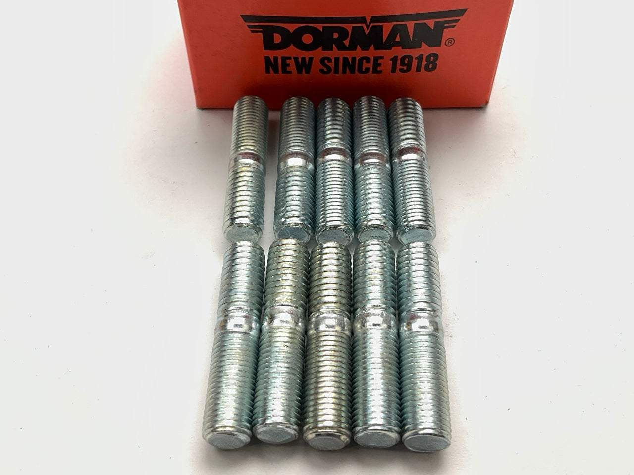 Dorman 675-041 Double Ended Stud - 7/16-14 X 3/4 In. & 7/16-20 X 7/8 In. 10 Pack