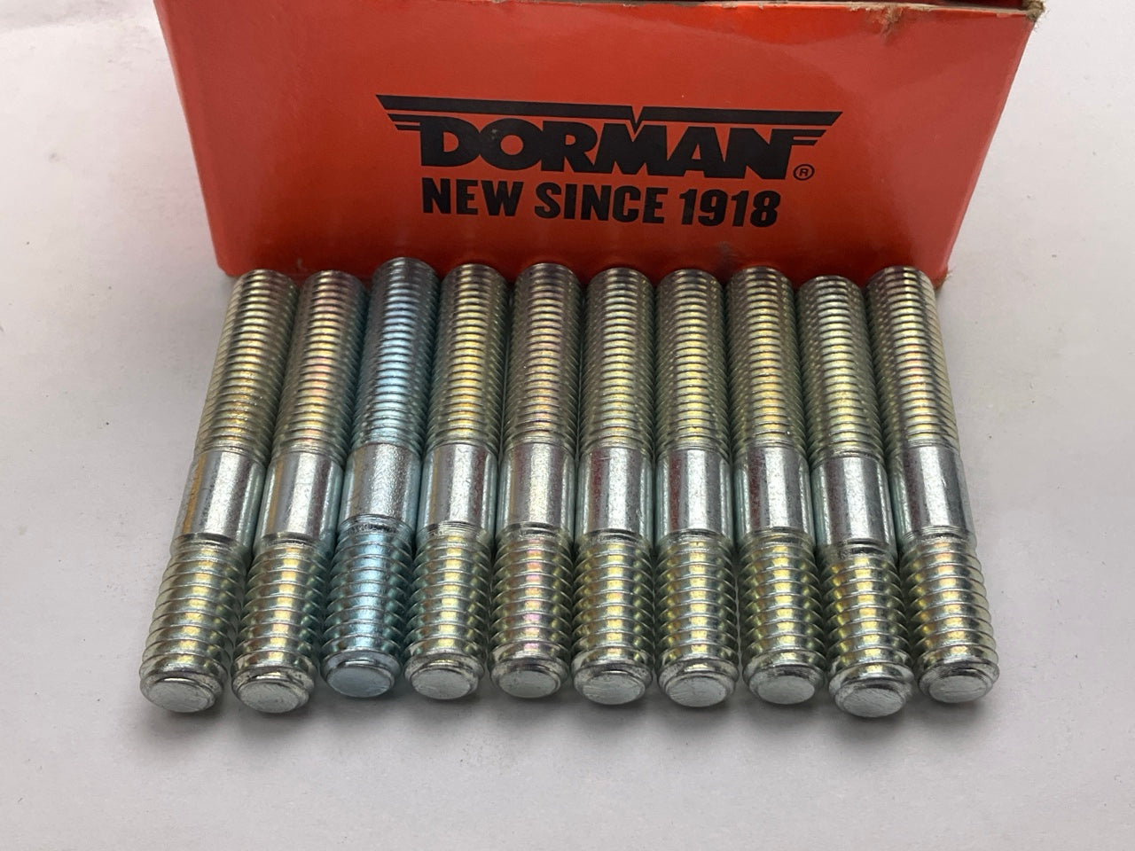 (10) Dorman 675-093 Double Ended Stud - 5/16-18 X 9/16 In. And 5/16-24 X 1