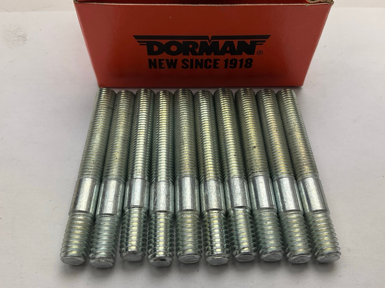 (10) Dorman 675-094 Double End Stud: 5/16-18 X 1/2 Inch And 5/16-24 X 1-1/2''