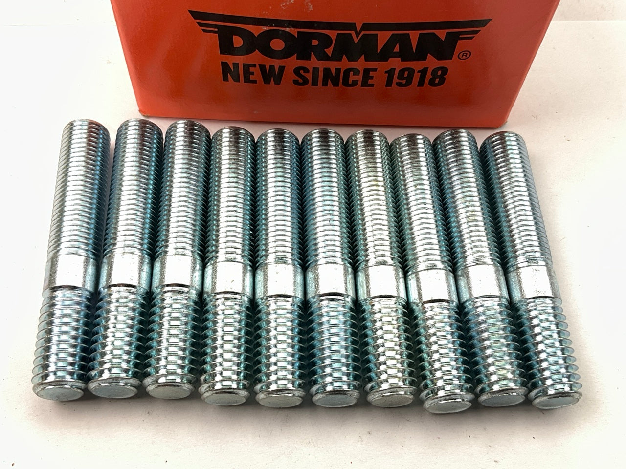 Dorman 675-107 Double Ended Stud - 7/16-14 X 3/4 In. & 7/16-20 X 1-3/8'', 10 Pack