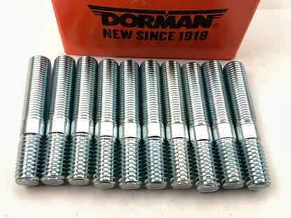 Dorman 675-107 Double Ended Stud - 7/16-14 X 3/4 In. & 7/16-20 X 1-3/8'', 10 Pack