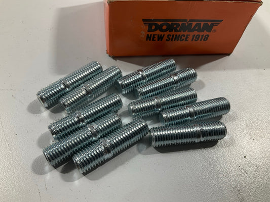 (10) Dorman 675572 Double Ended Stud - M10-1.25 X 13mm & M10-1.25 X 21mm