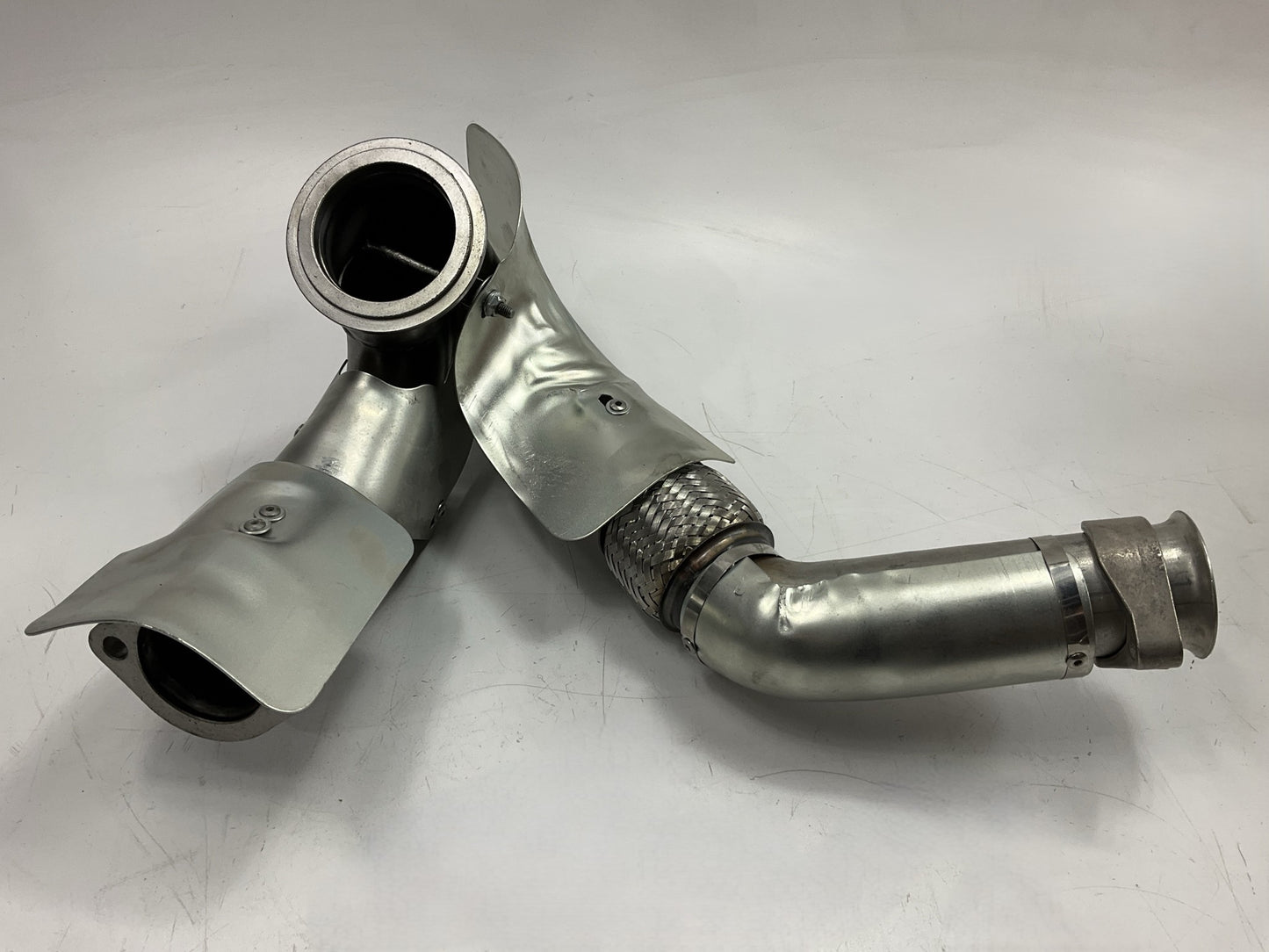 MISSING GASKET Dorman 679-012 Left Turbocharger Up Pipe 3C3Z6K854DA, 1843901C91