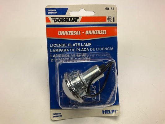 Dorman 68151 Universal License Plate Light Lamp, 1-1/4'' Diameter Mount Hole