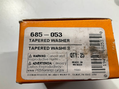 (25) Dorman 685-053 Tapered Cylinder Head Washer Drive Flange Wedge 7/16