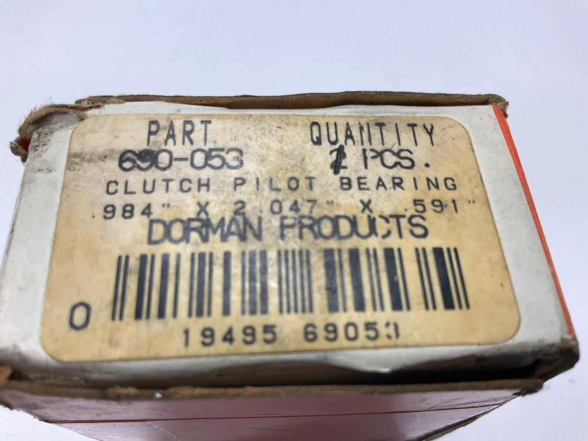Dorman 690-053 Clutch Pilot Bearing .984'' X 2.047'' X .591